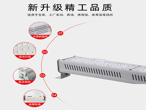 LED线性工矿灯工业照明厂房高棚灯