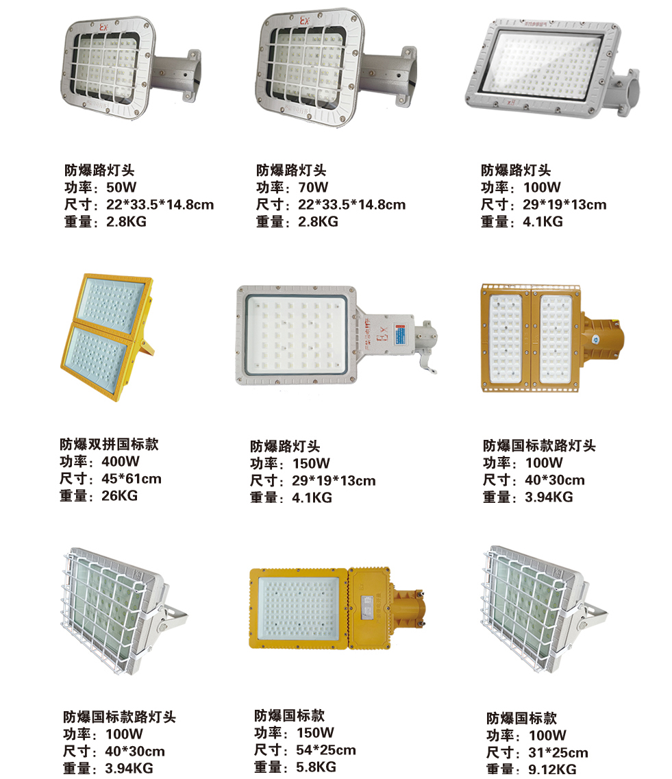 防爆灯产品图册