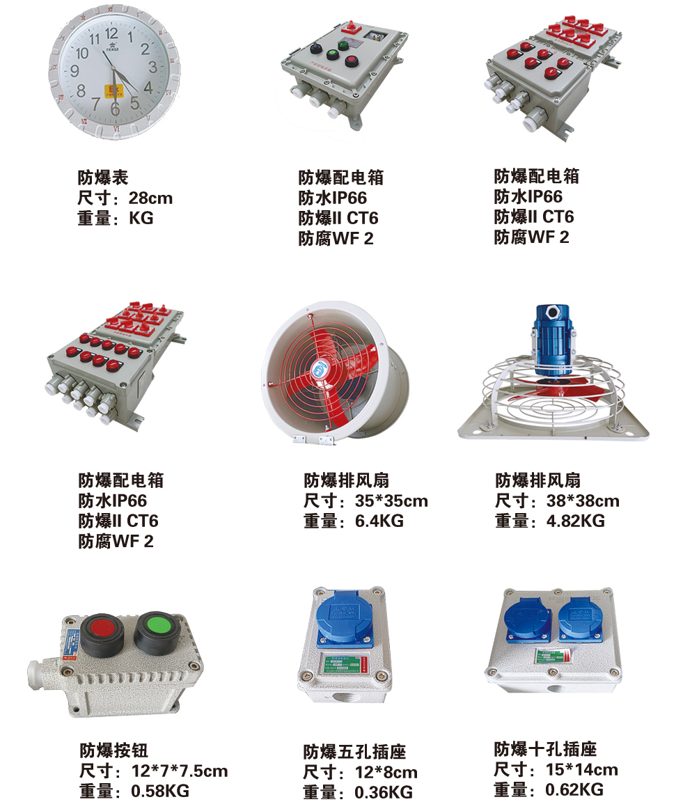 防爆灯产品图册