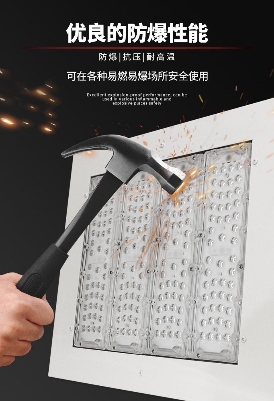 BAD85103 LED防爆油站灯细节展示
